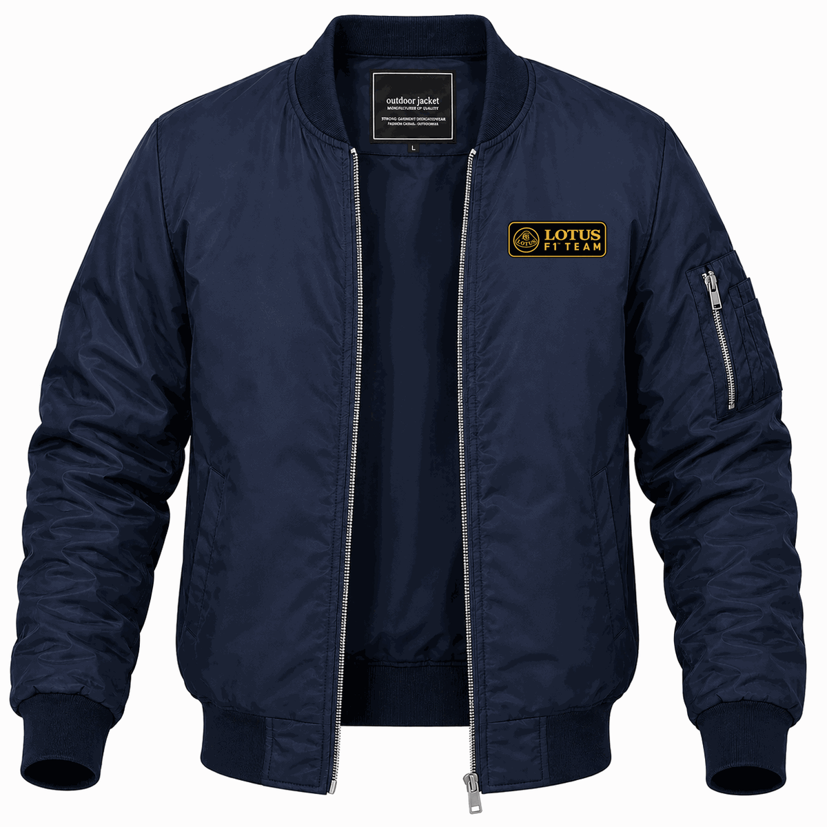 Men's Lotus F1 Team Lightweight Bomber Jacket - Navy