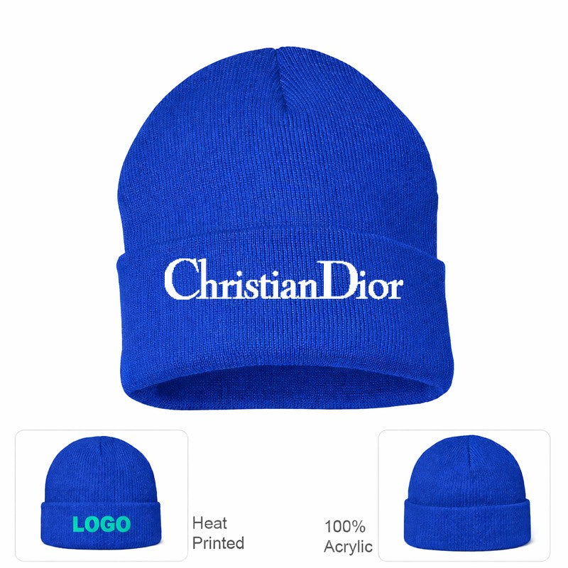Dior Royal Blue Beanie Hat