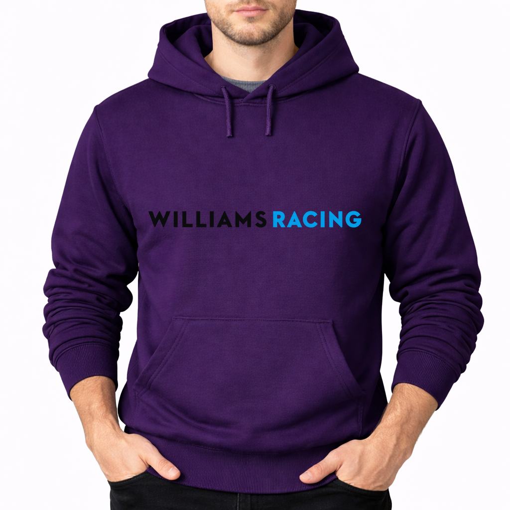 Men's Williams Racing Pullover Hoodie - Purple