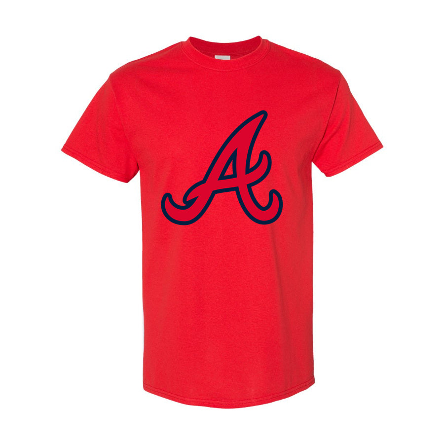 Men's Atlanta Braves Cotton T-Shirt - Red