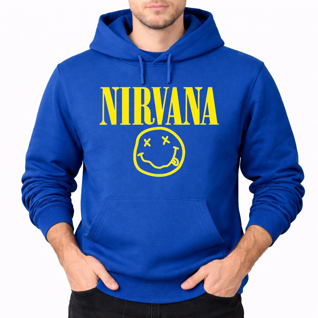 Men's Nirvana Pullover Hoodie - Blue