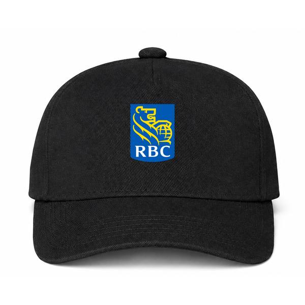 RBC Logo Black Dad Baseball Cap Hat