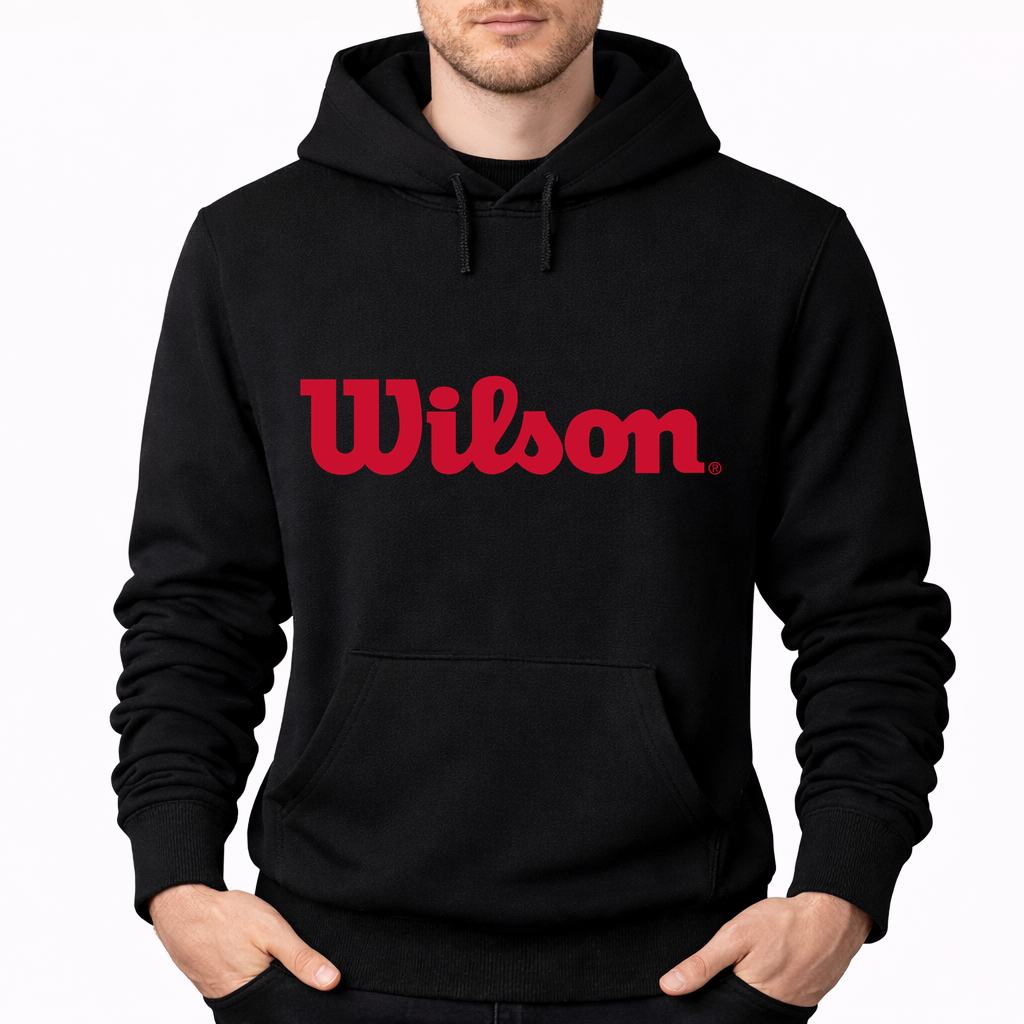 Men's Wilson Pullover Hoodie - Black