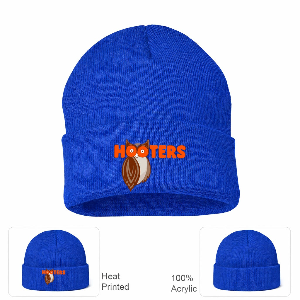 Hooters Beanie Hat - Royal Blue