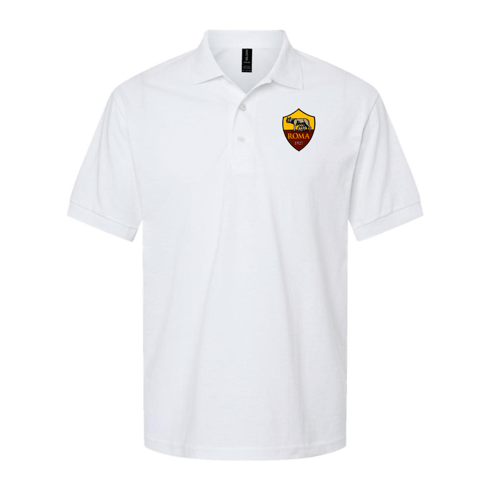 Men's AS Roma FC Dry Blend Polo - White