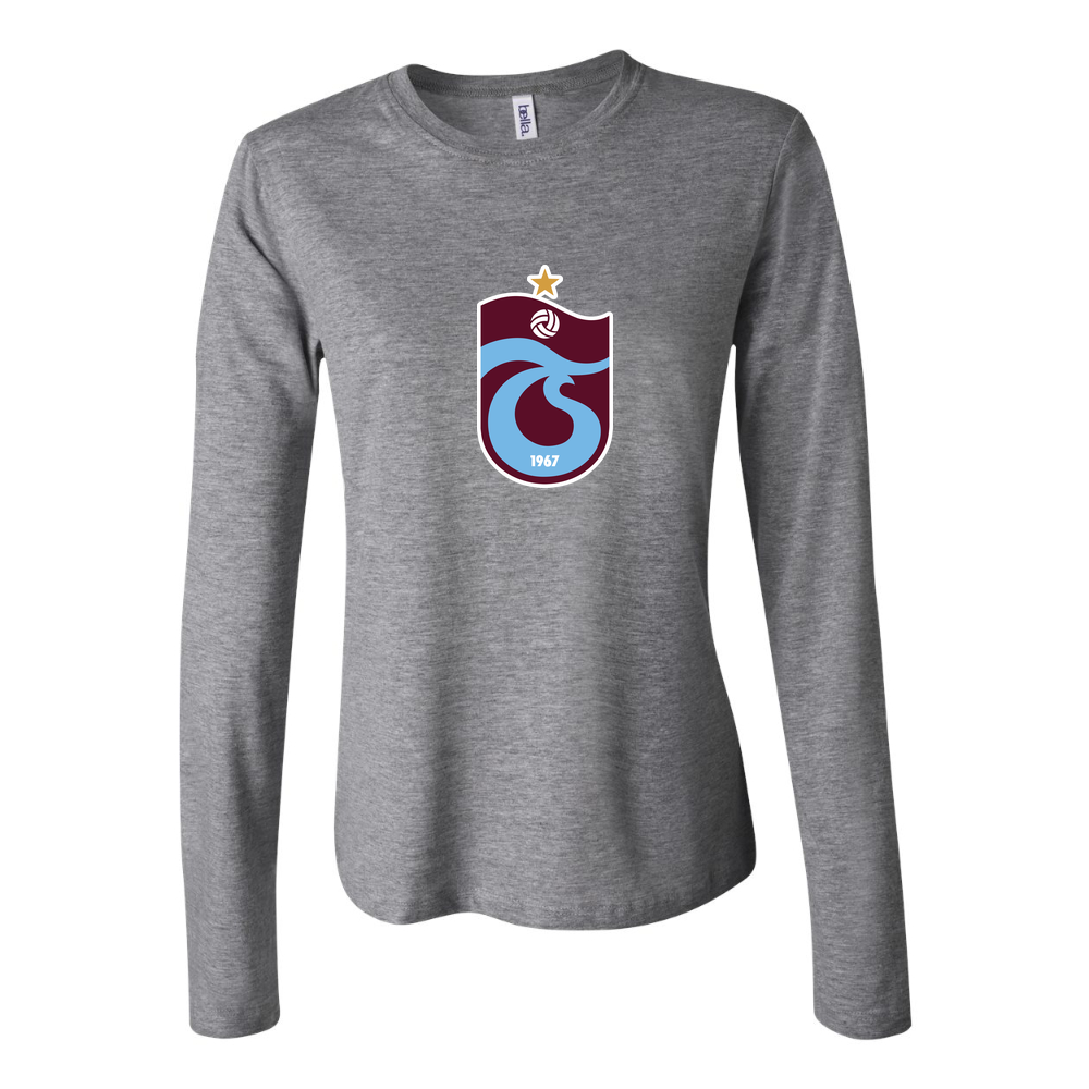Women's Trabzonspor Soccer Long Sleeve T-Shirt - Gray