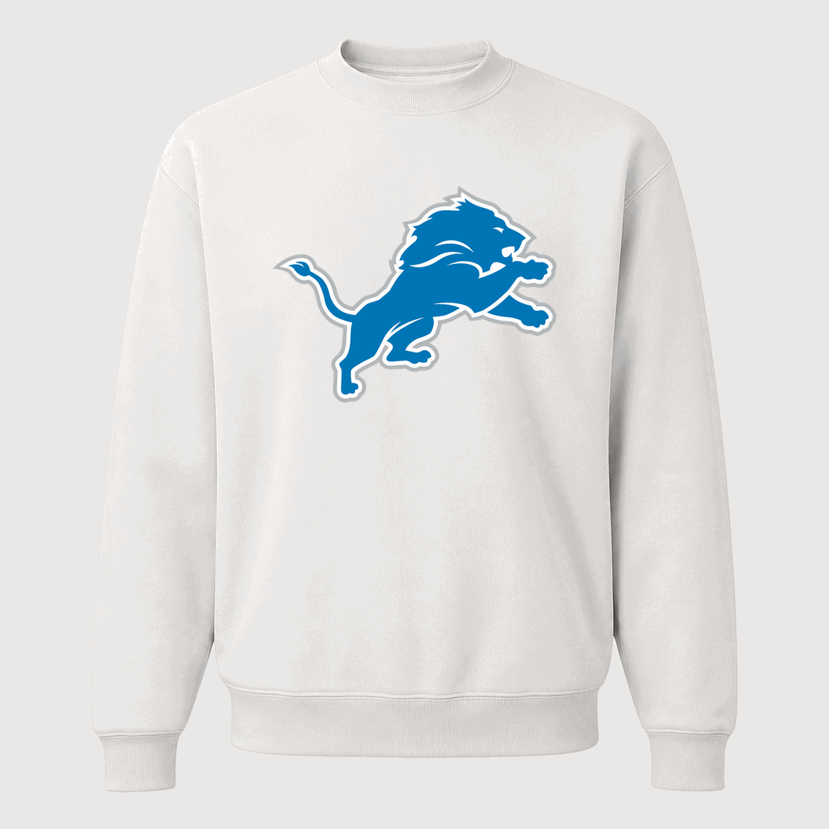 Men's Detroit Lions Crewneck Sweatshirt - White