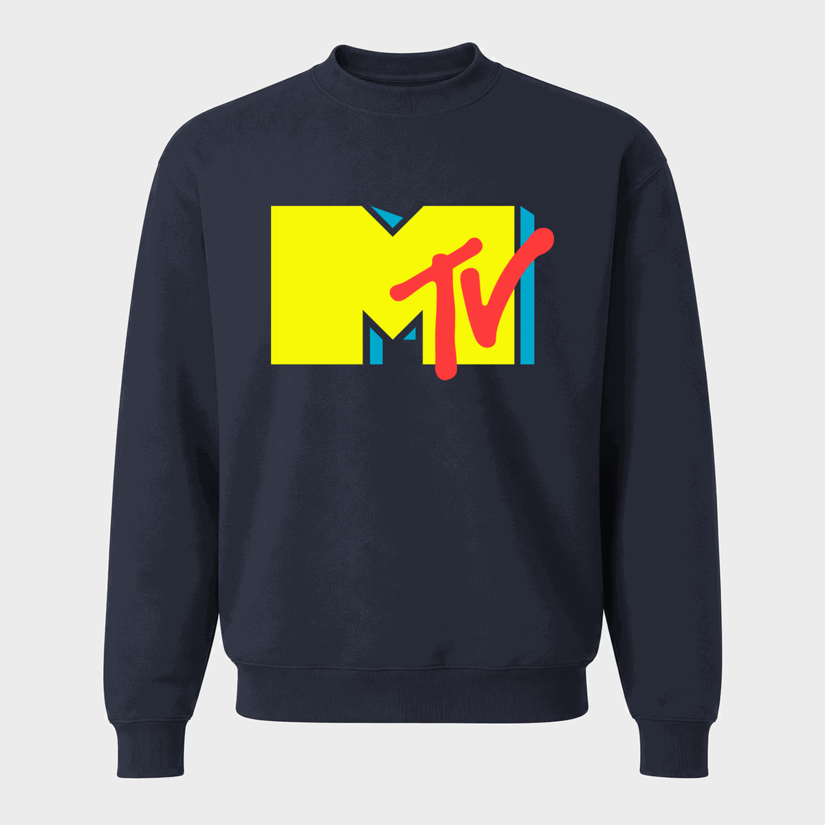Men's MTV Crewneck Sweatshirt - Navy