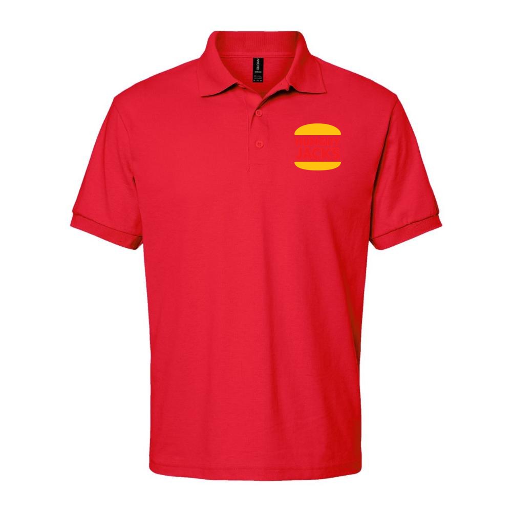 Men's Hungry Jacks Dry Blend Polo - Red