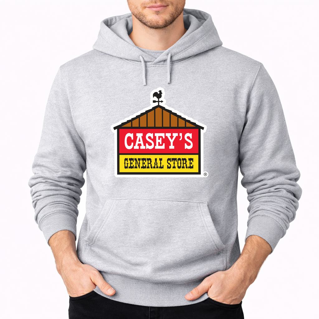 Men's Casey's General Stores Pullover Hoodie - Gray