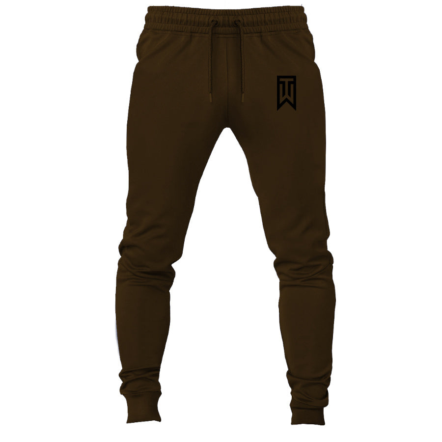 Tiger Woods joggers sweatpants - Brown