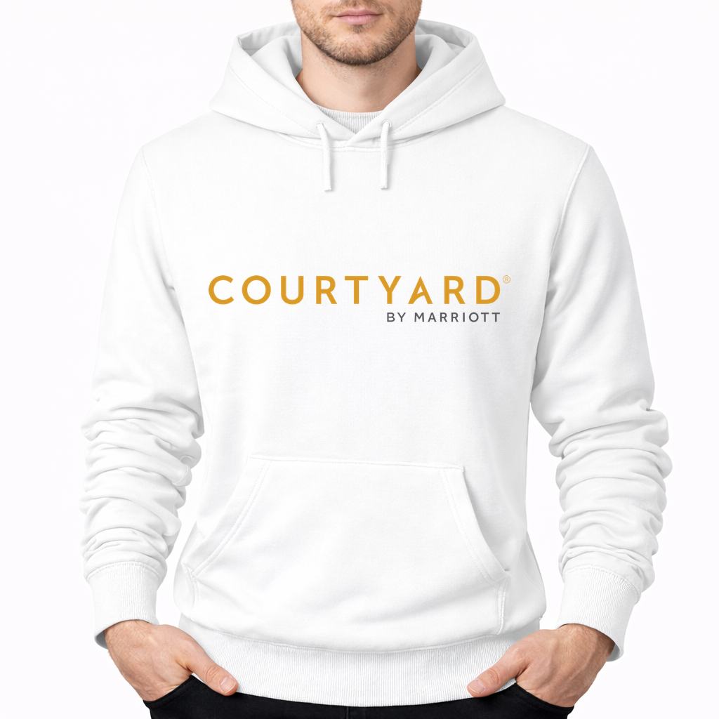 Men's Courtyard Pullover Hoodie - White