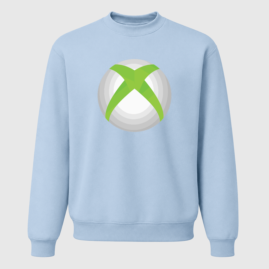 Men's Xbox Gaming Crewneck Sweatshirt - Sky Blue