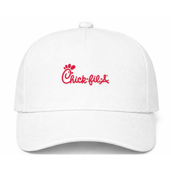Chick-fil-A Logo White Dad Baseball Cap Hat