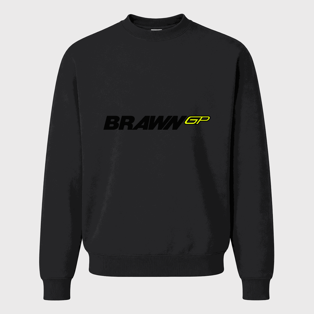 Men's Brawn GP Crewneck Sweatshirt - Black