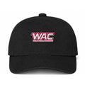 Western Athletic Conference Logo Version 2 Black Dad Baseball Cap Hat