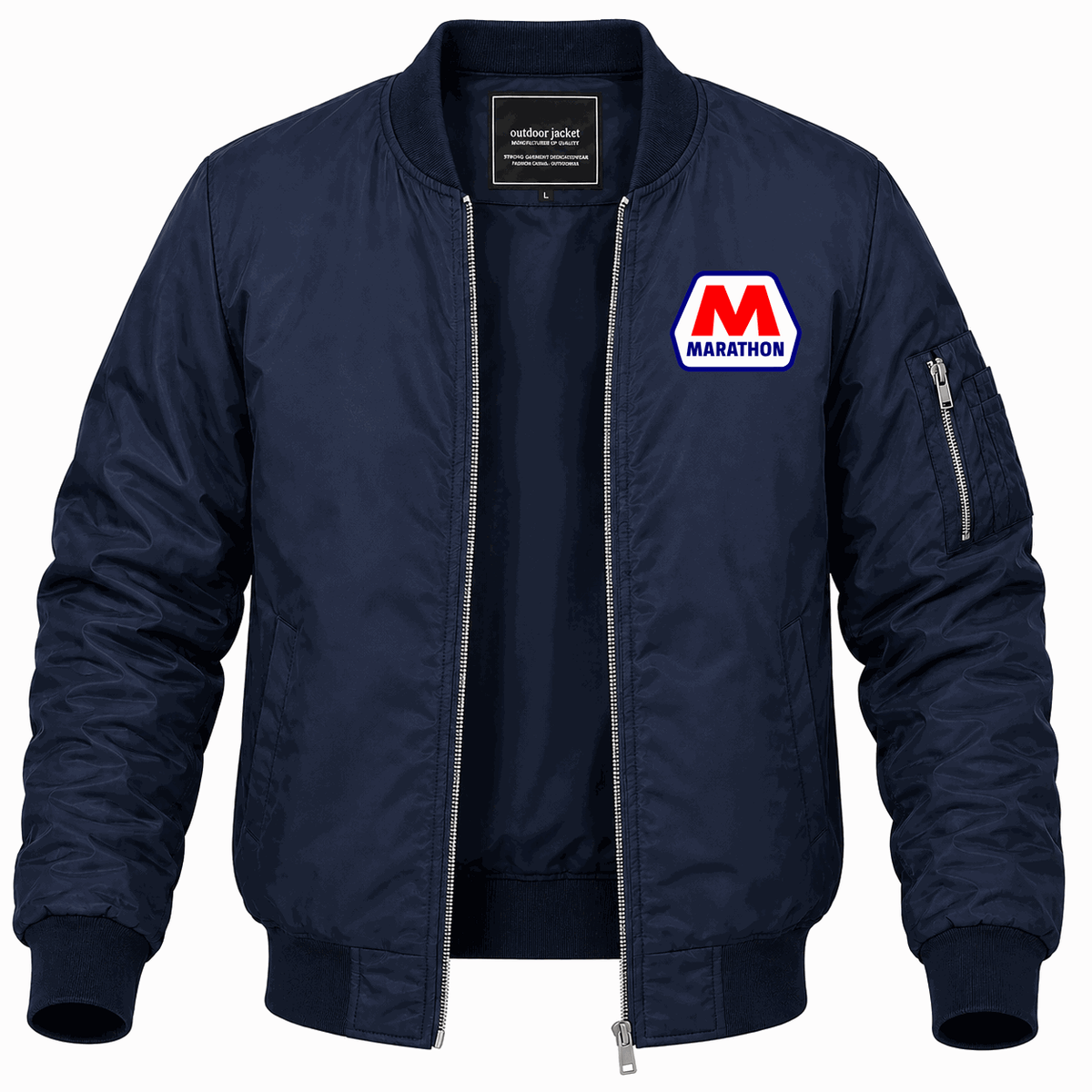 Men's Marathon Lightweight Bomber Jacket - Navy