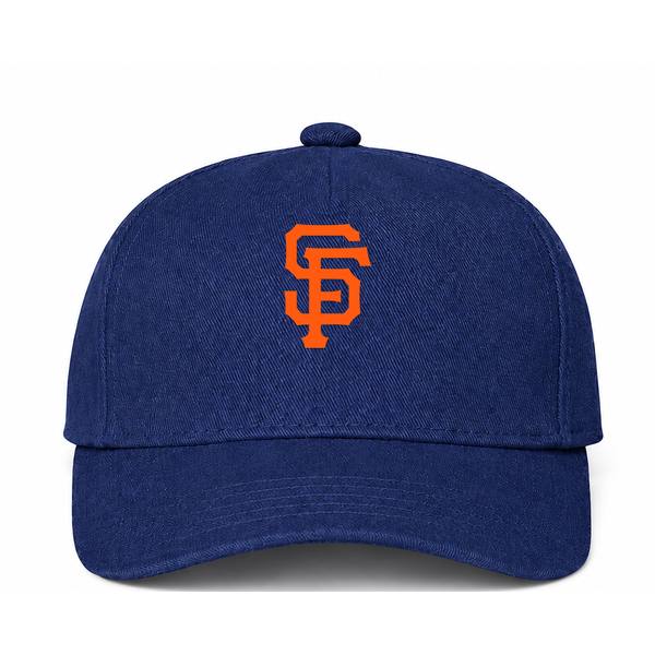 San Francisco Giants MLB Logo Navy Dad Baseball Cap Hat