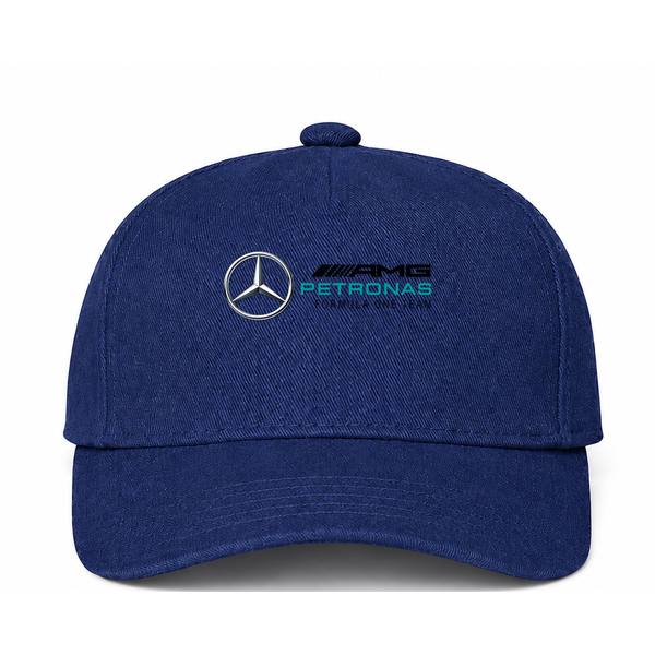 Mercedes AMG Petronas Formula One Team Navy Dad Baseball Cap Hat