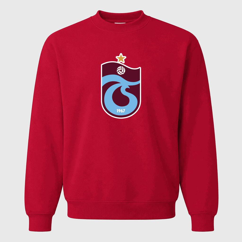Men's Trabzonspor Crewneck Sweatshirt - Red