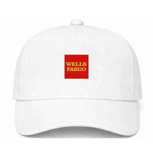 Wells Fargo Logo White Dad Baseball Cap Hat
