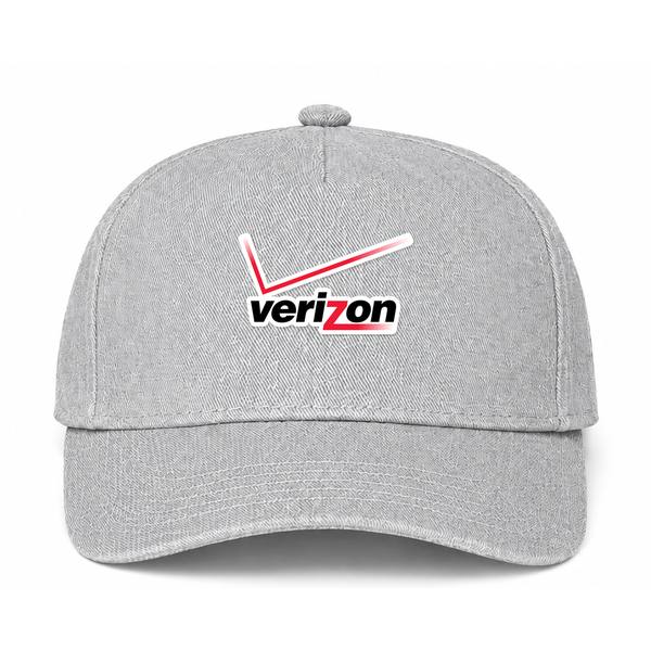Verizon Wireless Logo Gray Dad Baseball Cap Hat