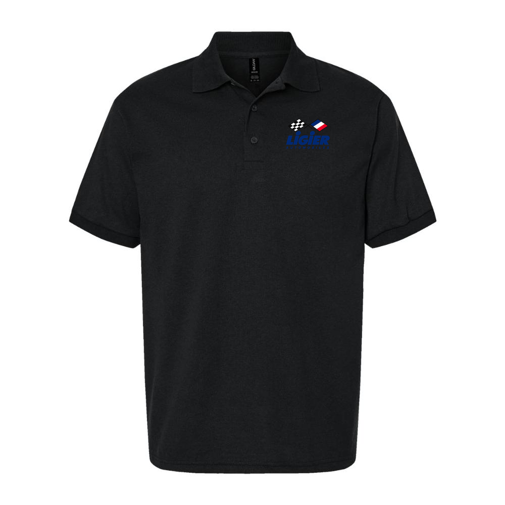 Men's Ligier Automobiles Dry Blend Polo - Black