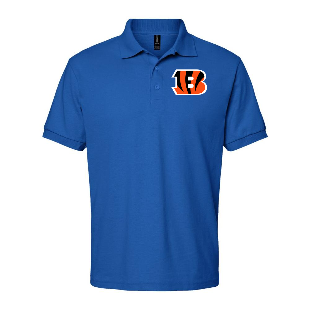 Men's Cincinnati Bengals Dry Blend Polo - Blue