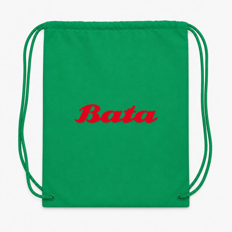Bata Drawstring Bag - Green