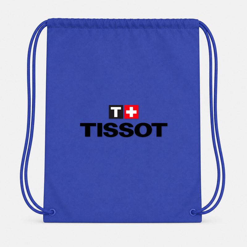 Tissot Drawstring Bag - Blue