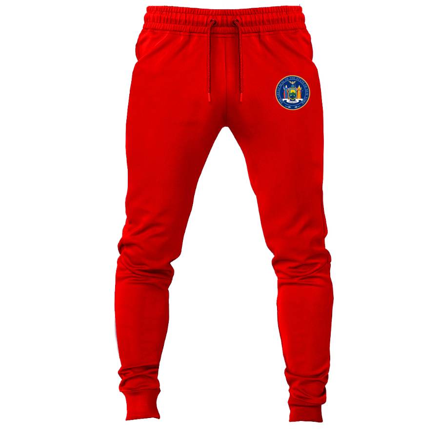 New York joggers sweatpants - Red