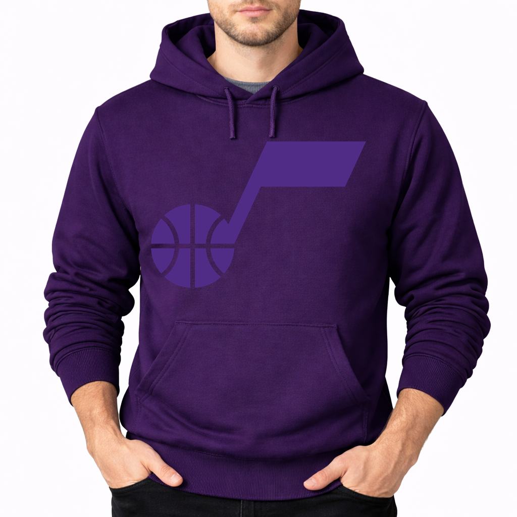 Men's Utah Jazz Pullover Hoodie - Purple