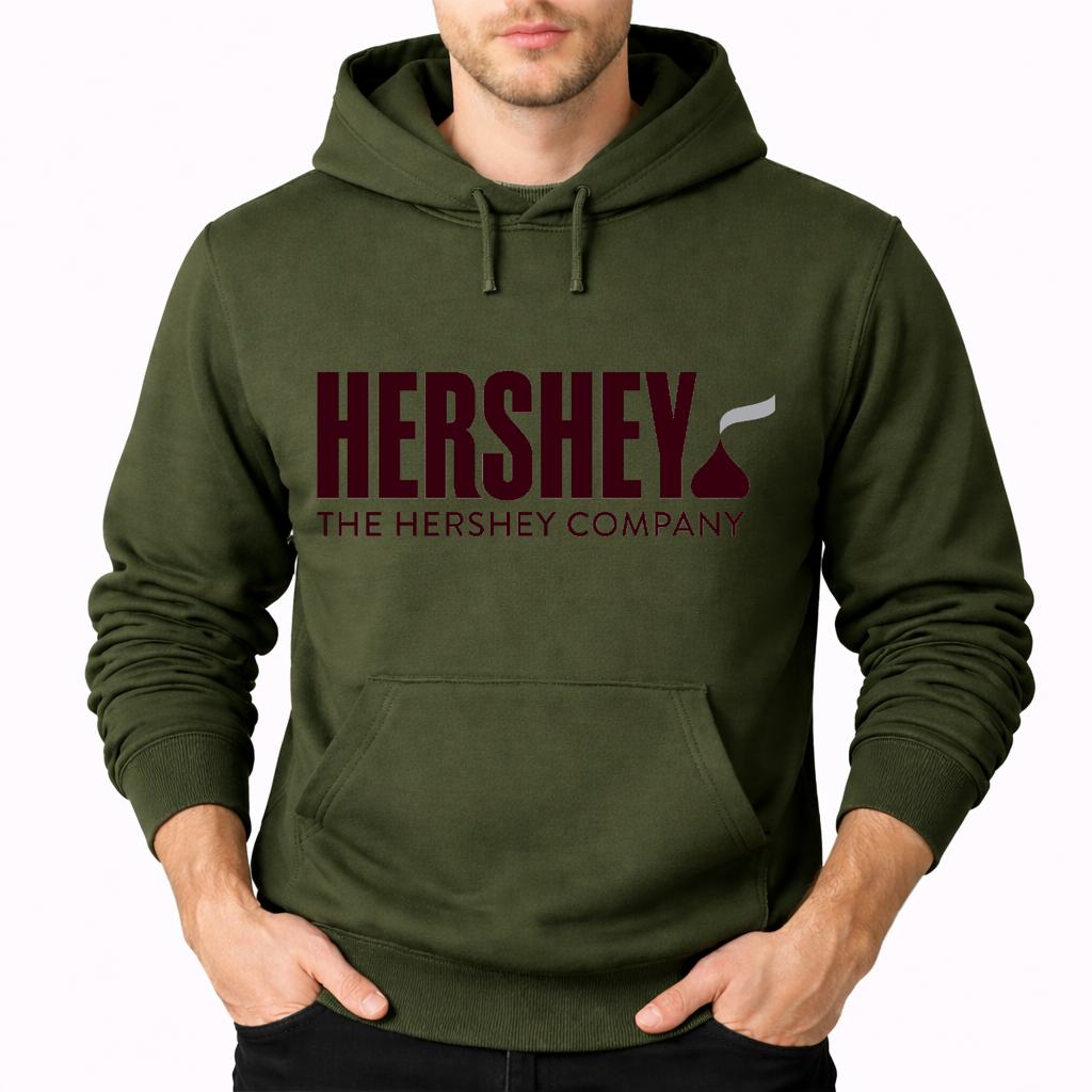 Men's Hershey's Pullover Hoodie - Army Green