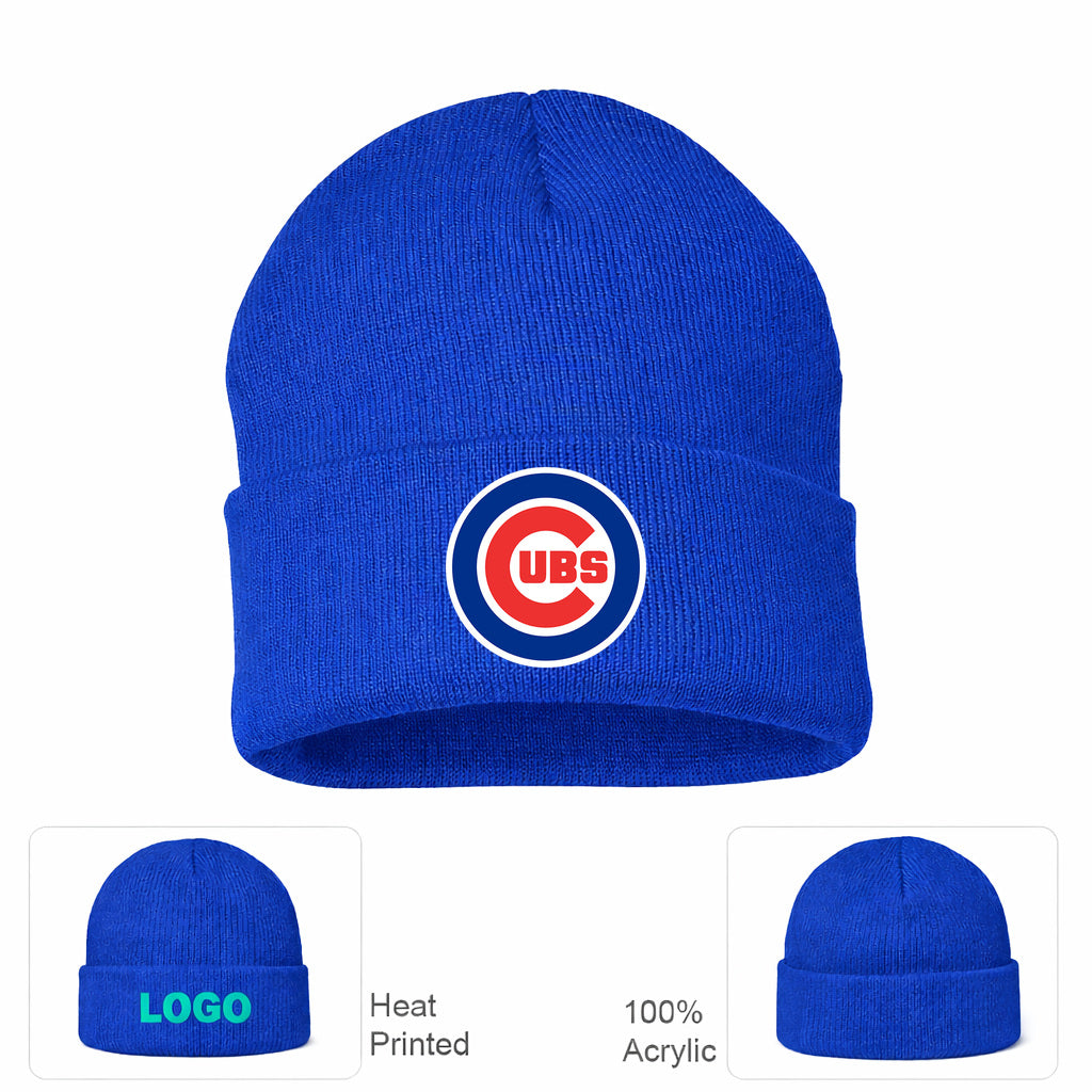MLB Chicago Cubs Beanie Hat - Blue