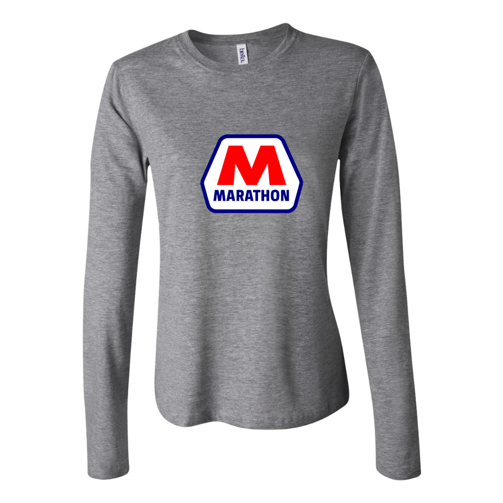Women's Marathon Long Sleeve T-Shirt - Gray
