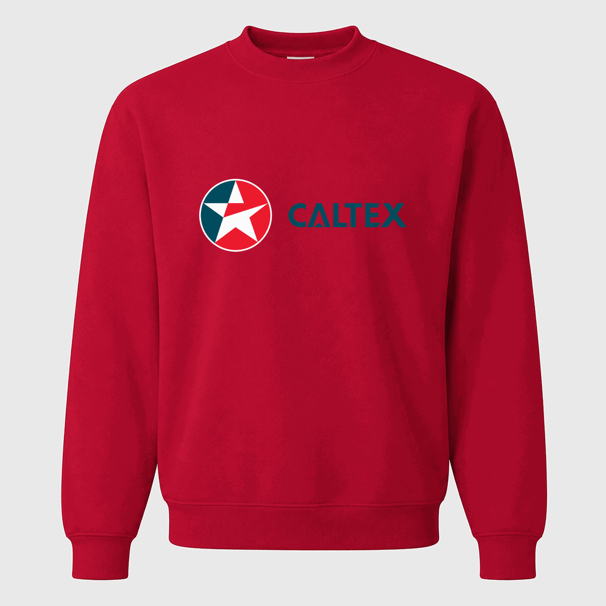 Men's Caltex Crewneck Sweatshirt - Red