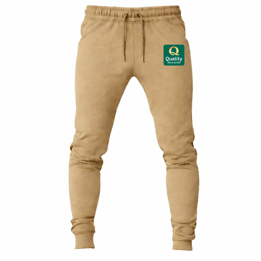 Quality Inn & Suites joggers sweatpants - Tan