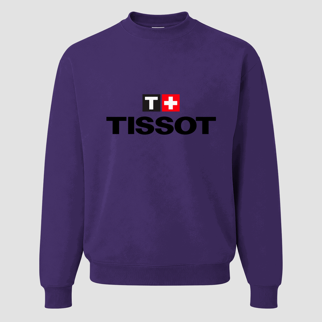 Men's Tissot Crewneck Sweatshirt - Purple