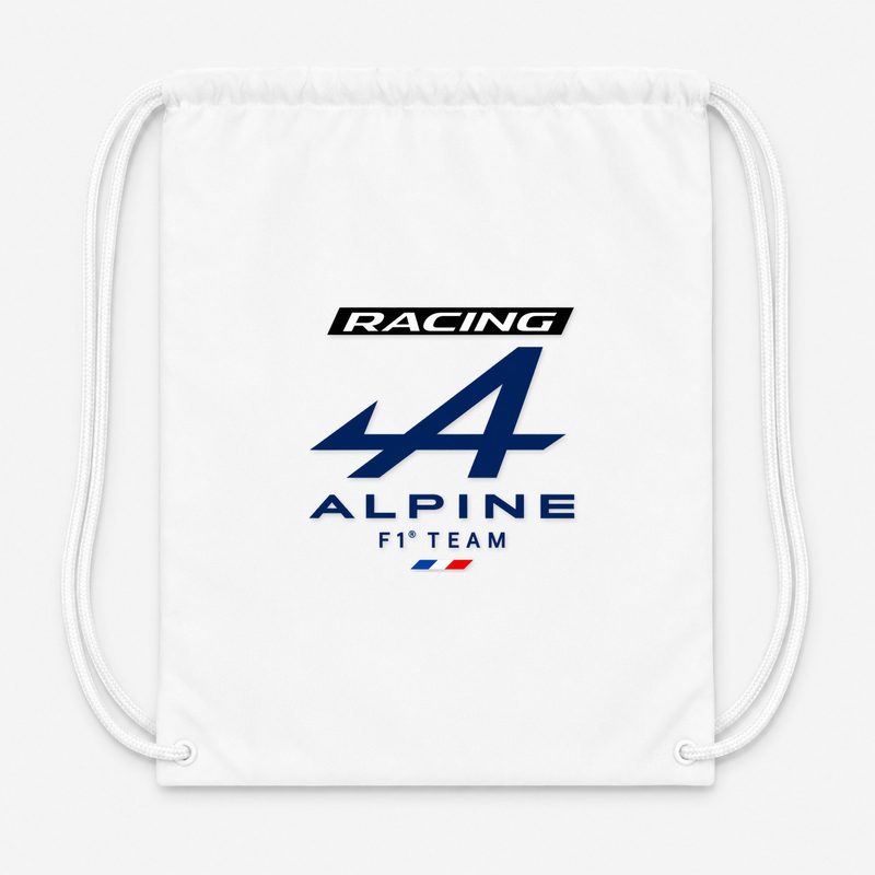 Alpine F1 Team Drawstring Bag - White