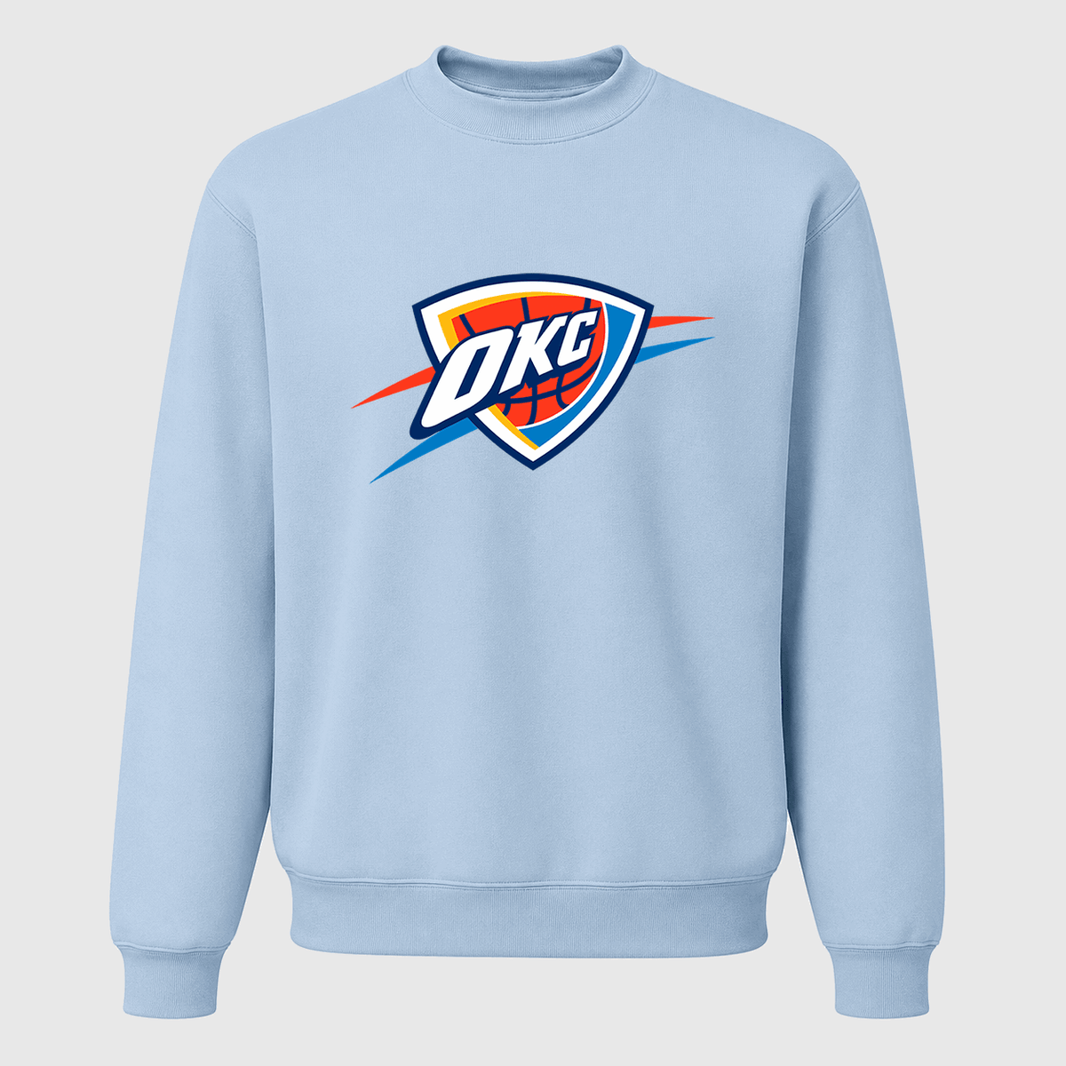 Men's Oklahoma City Thunder Crewneck Sweatshirt - Sky Blue