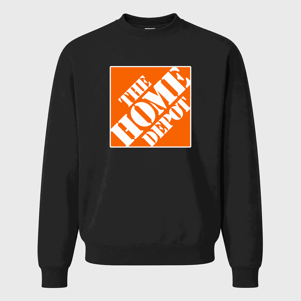Men's The Home Depot Crewneck Sweatshirt - Black