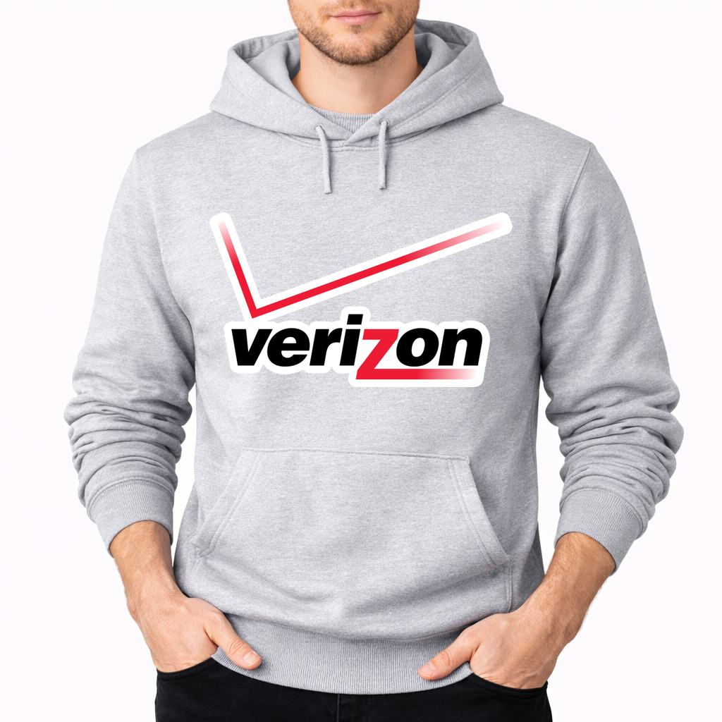 Men's Verizon Wireless Pullover Hoodie - Gray