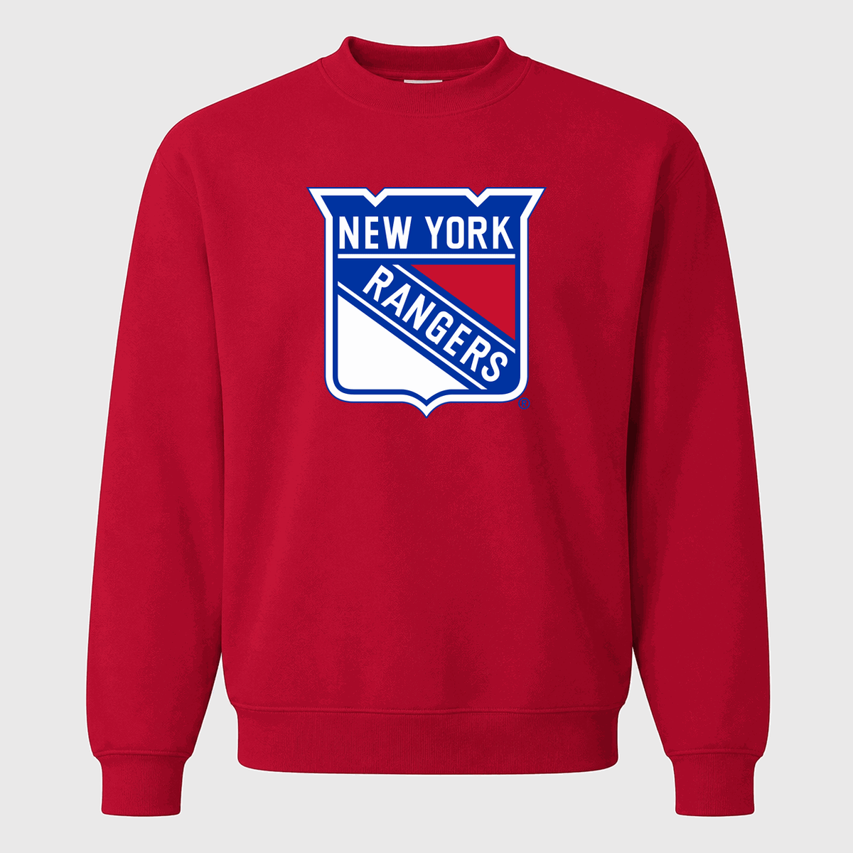Men's New York Rangers Crewneck Sweatshirt - Red