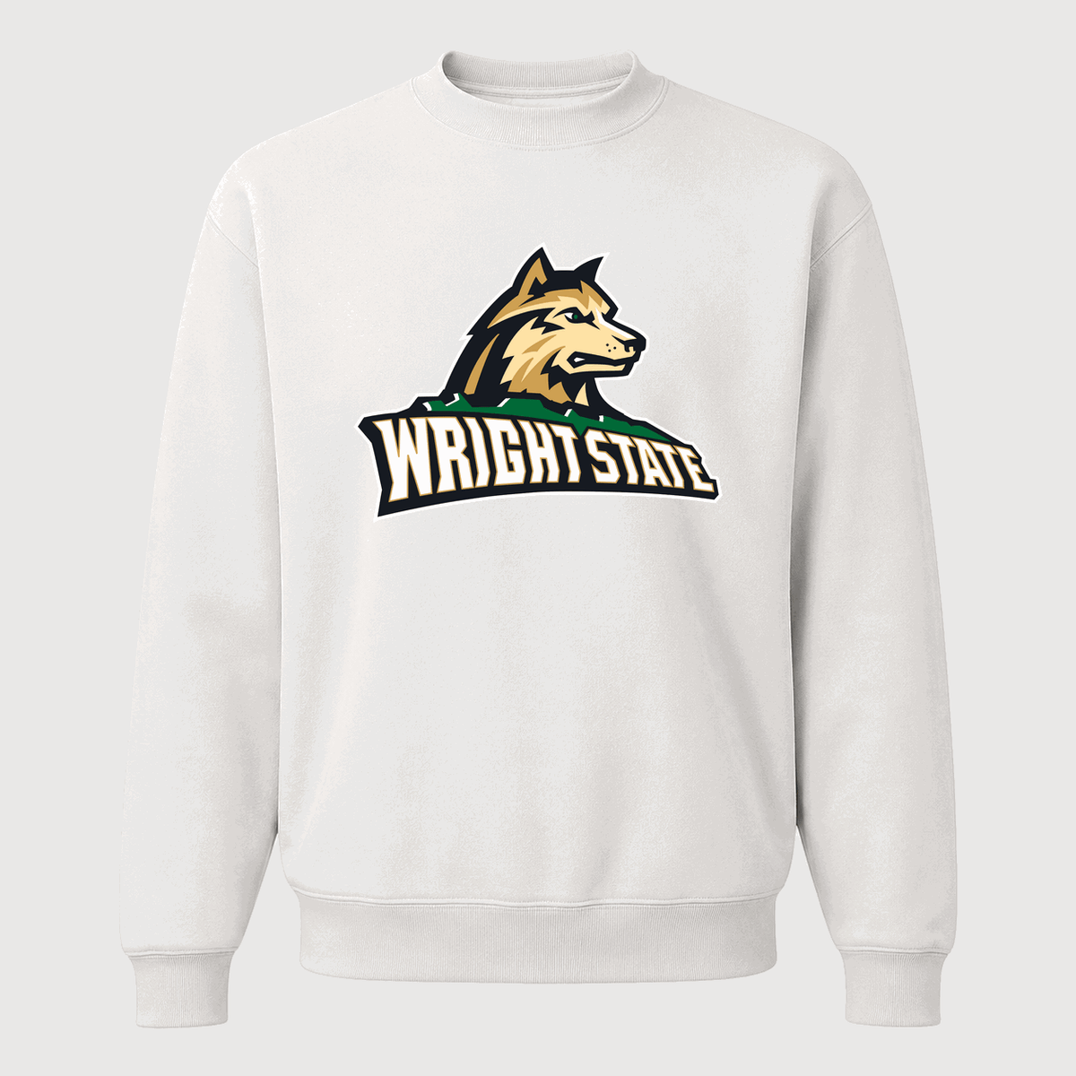 Men's Wright State Raiders Crewneck Sweatshirt - White