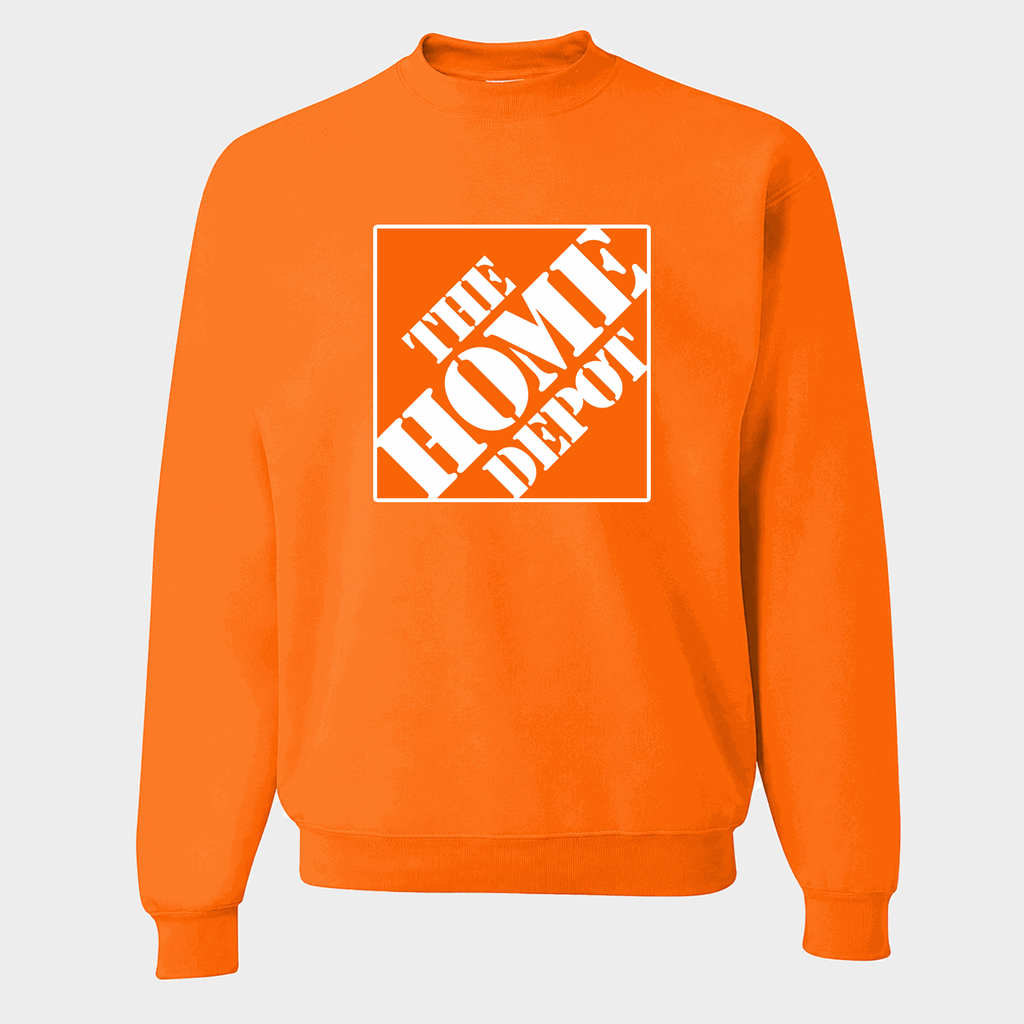 Men's The Home Depot Crewneck Sweatshirt - Orange