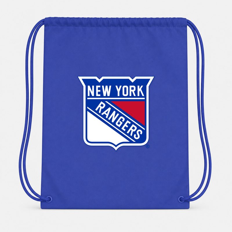 New York Rangers Drawstring Bag - Blue