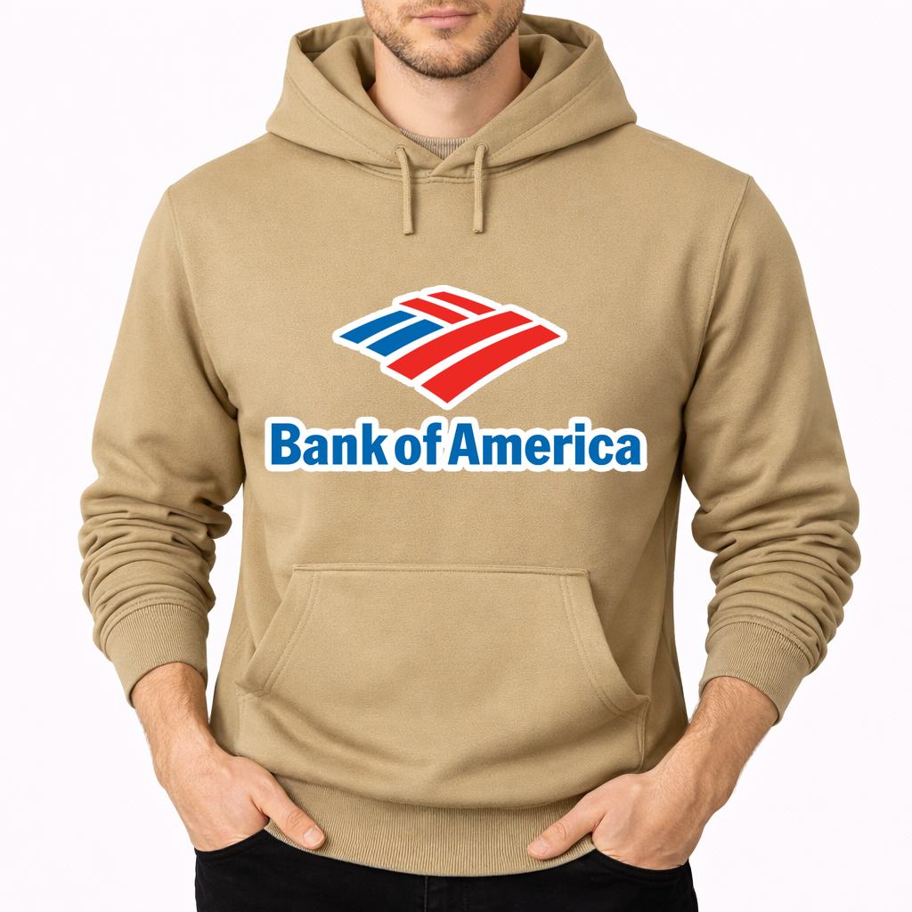 Men's Bank of America Pullover Hoodie - Tan