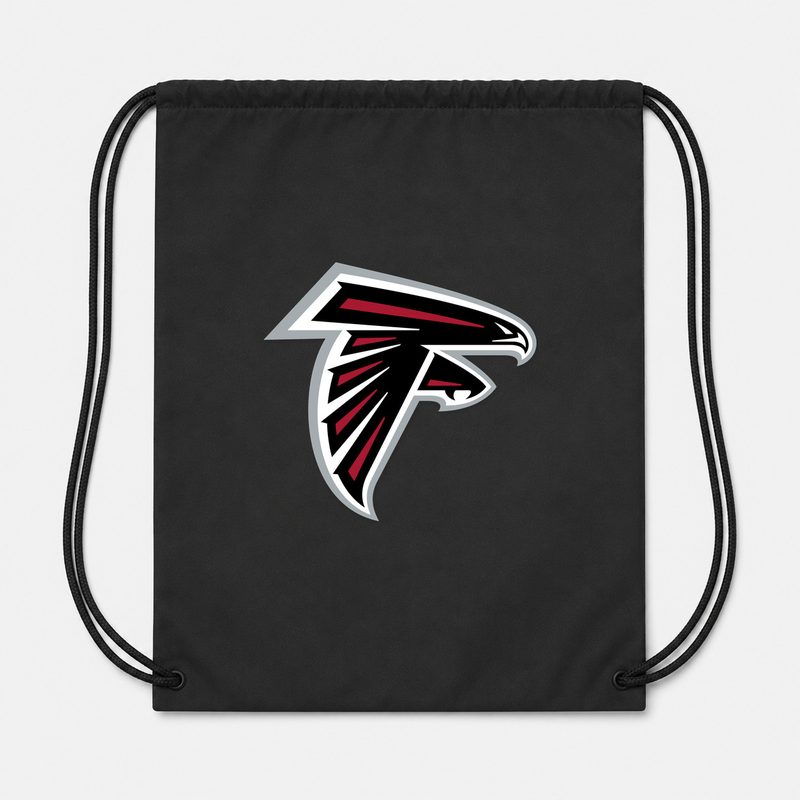 Atlanta Falcons Drawstring Bag - Black