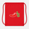 Chilis Drawstring Bag - Red