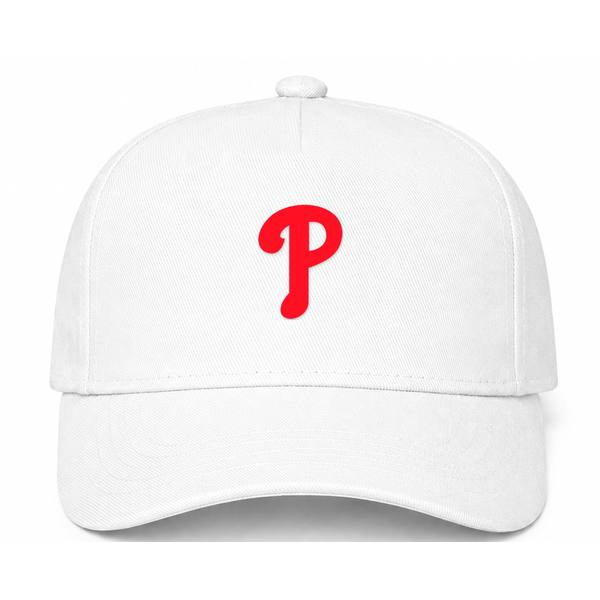 Philadelphia Phillies MLB Logo White Dad Baseball Cap Hat